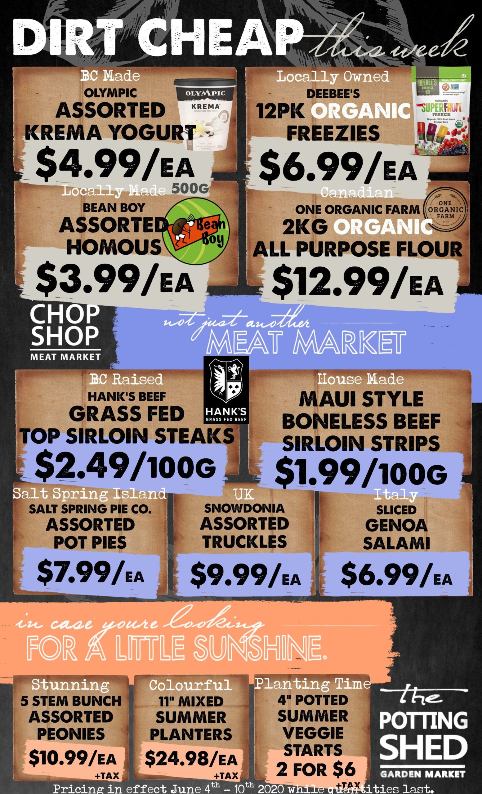 The Root Cellar Flyer June 4 to 10