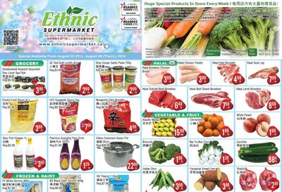 Ethnic Supermarket (Milton) Flyer August 2 to 8