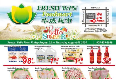 Fresh Win Foodmart Flyer August 2 to 8