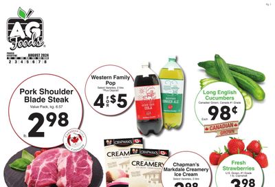 AG Foods Flyer August 2 to 8