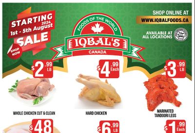 Iqbal Foods Flyer August 1 to 5