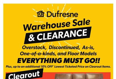 Dufresne Flyer August 2 to 19