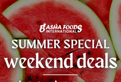 Basha Foods International Weekend Deals Flyer August 2 to 8