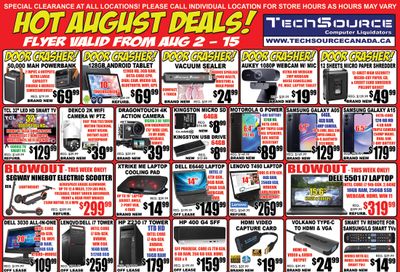 TechSource Flyer August 2 to 15