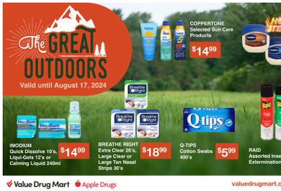 Value Drug Mart Flyer August 4 to 17