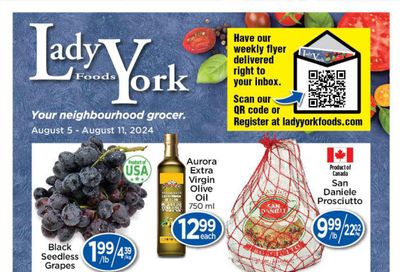 Lady York Foods Flyer August 5 to 11