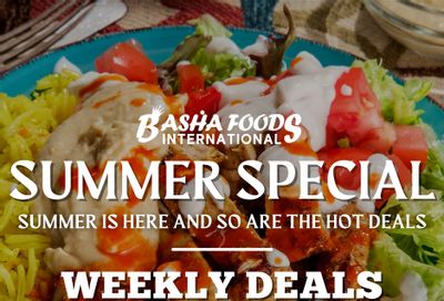 Basha Foods International Flyer August 5 to 18