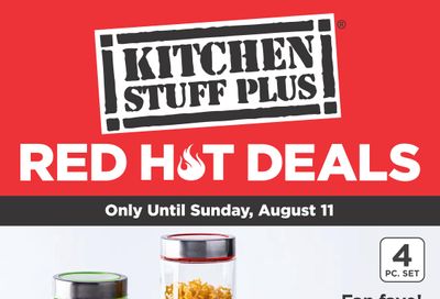 Kitchen Stuff Plus Red Hot Deals Flyer August 6 to 11