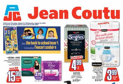 Jean Coutu (NB) Flyer August 8 to 14