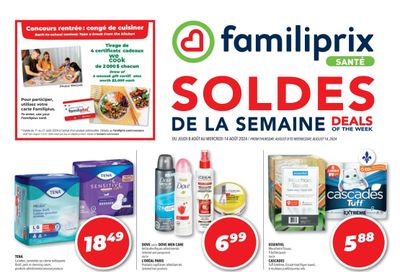 Familiprix Sante Flyer August 8 to 14