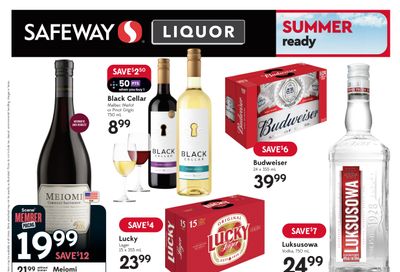 Safeway (BC) Liquor Flyer August 8 to 14