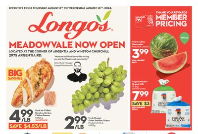 Longo's (Meadowvale) Flyer August 8 to 14