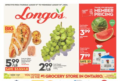 Longo's Flyer August 8 to 14