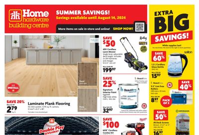 Home Hardware Building Centre (ON) Flyer August 8 to 14