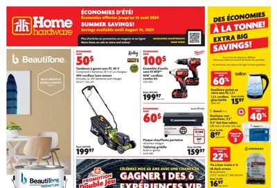 Home Hardware (QC) Flyer August 8 to 14