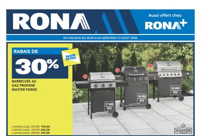 Rona & Rona+ (QC) Flyer August 8 to 14