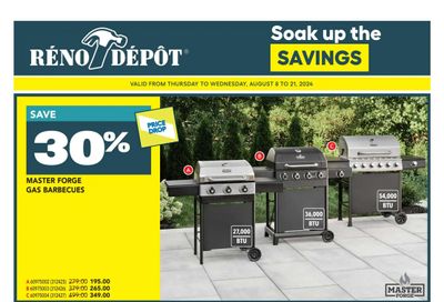 Reno Depot Flyer August 8 to 14