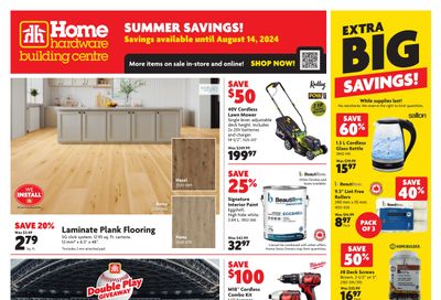 Home Hardware Building Centre (Atlantic) Flyer August 8 to 14