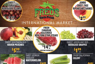 Fred's Farm Fresh Flyer August 7 to 13