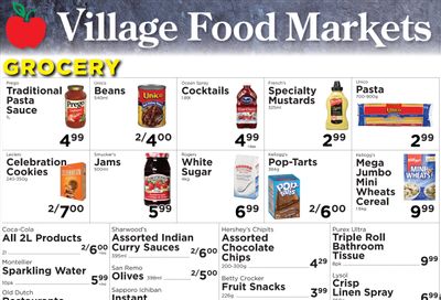 Village Food Markets Flyer August 7 to 13