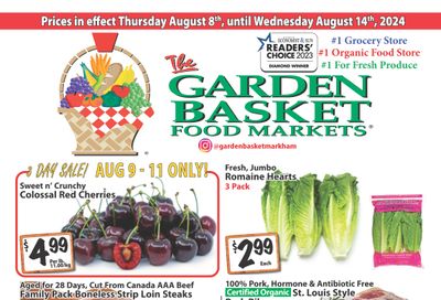 The Garden Basket Flyer August 8 to 14