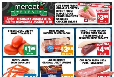 Mercato Fresh Flyer August 8 to 14