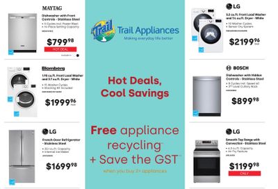 Trail Appliances (BC) Flyer August 8 to 18