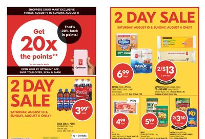 Shoppers Drug Mart (West) Flyer August 10 to 15