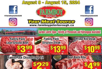 Farmboy Peterborough Flyer August 9 to 15