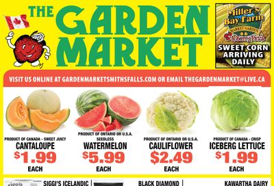 The Garden Market Flyer August 9 to 15