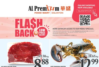 Al Premium Food Mart (Eglinton Ave.) Flyer August 8 to 14