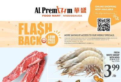 Al Premium Food Mart (Mississauga) Flyer August 8 to 14