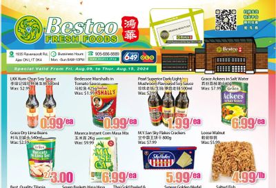 BestCo Food Mart (Ajax) Flyer August 9 to 15