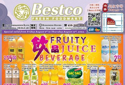 BestCo Food Mart (Scarborough) Flyer August 9 to 15