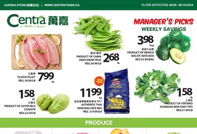 Centra Foods (Aurora) Flyer August 9 to 15