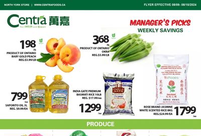 Centra Foods (North York) Flyer August 9 to 15