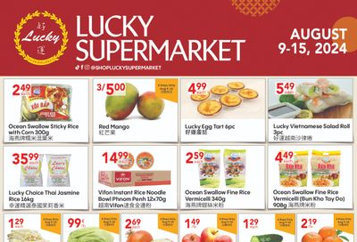 Lucky Supermarket (Edmonton) Flyer August 9 to 15