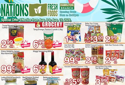 Nations Fresh Foods (Hamilton) Flyer August 9 to 15