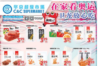 C&C Supermarket Flyer August 9 to 15