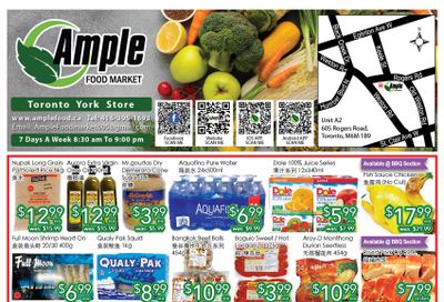 Ample Food Market (North York) Flyer August 9 to 15