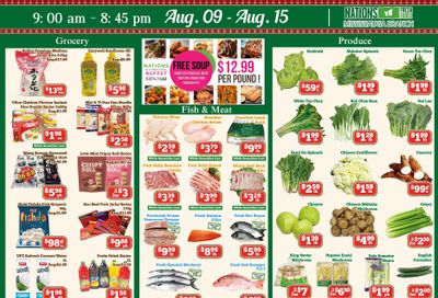 Nations Fresh Foods (Mississauga) Flyer August 9 to 15