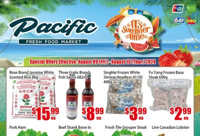 Pacific Fresh Food Market (North York) Flyer August 9 to 15