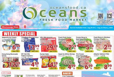 Oceans Fresh Food Market (Mississauga) Flyer August 9 to 15