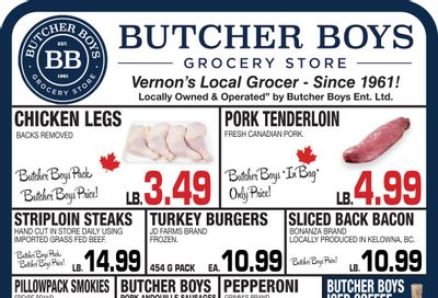 Butcher Boys Grocery Store Flyer August 7 to 15