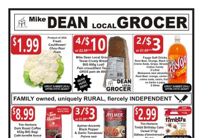 Mike Dean Local Grocer Flyer August 9 to 15