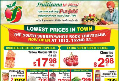 Fruiticana (Greater Vancouver) Flyer August 9 to 14