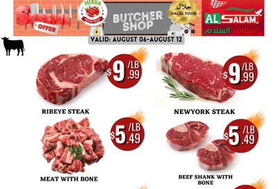 Al-Salam Supermarket Flyer August 6 to 12