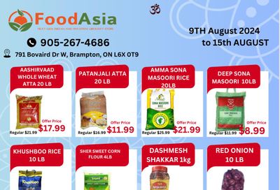 FoodAsia Flyer August 9 to 15