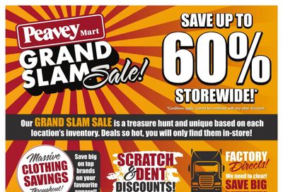 Peavey Mart Flyer August 16 to 22