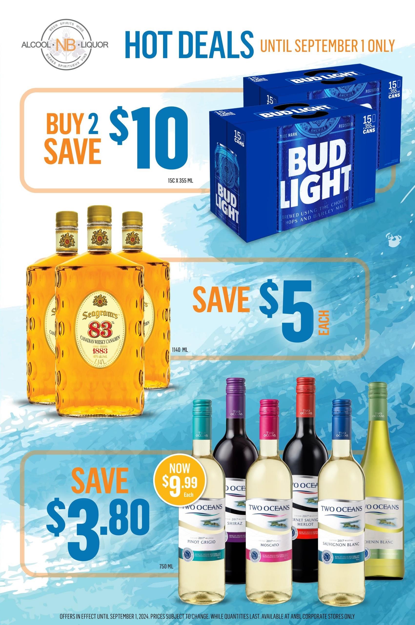 Alcool NB Liquor Flyer August 12 to 18